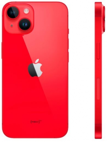 iPhone 14 256 ГБ ((PRODUCT) RED), 2 nano-SIM (без возможности esim)