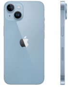 iPhone 14 256 ГБ (Голубой) с 1 nano-SIM и 2 esim